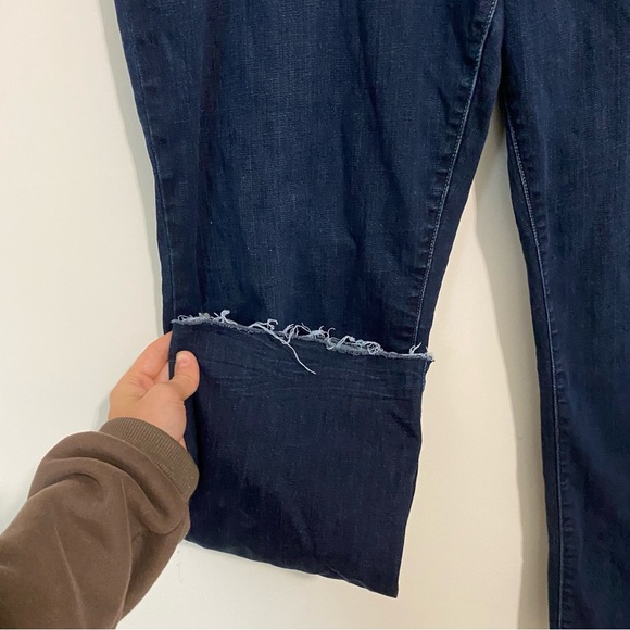 Eileen Fisher Dark Wash Straight Leg Jeans size 16 - Picture 4 of 10